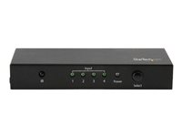 StarTech.com Switch HDMI - 4 ports - Commutateur HDMI 4x1 - Switch automatique - Ultra HD 4K 60 Hz (VS421HD20) - Commutateur vidéo/audio - 4 x HDMI - de bureau - pour P/N: SVA5H2NEUA VS421HD20