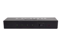 Uniformatic - Répartiteur vidéo/audio - 4 x HDMI - de bureau 73601