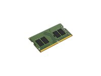 Kingston - DDR4 - module - 4 Go - SO DIMM 260 broches - 3200 MHz / PC4-25600 - CL22 - 1.2 V - mémoire sans tampon - non ECC KCP432SS6/4