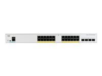 Cisco Catalyst 1000-24T-4G-L - Commutateur - Géré - 24 x 10/100/1000 + 4 x Gigabit SFP (liaison montante) - Montable sur rack C1000-24T-4G-L