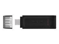 Kingston DataTraveler 70 - Clé USB - 64 Go - USB-C 3.2 Gen 1 DT70/64GB