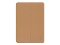 Mobilis Origine - Étui à rabat pour tablette - imitation cuir - brun clair - 10.5" - pour Apple 10.5-inch iPad Pro 042048