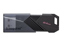 Kingston DataTraveler Onyx - Clé USB - 64 Go - USB 3.2 Gen 1 - noir mat DTXON/64GB