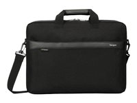 Targus GeoLite EcoSmart Slim Brief - Sacoche pour ordinateur portable - 17.3" - noir TSS991GL