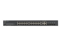 Zyxel GS1920-24v2 - Commutateur - intelligent - 24 x 10/100/1000 + 4 x SFP Gigabit combiné - Montable sur rack GS1920-24V2-EU0101F