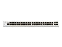 Cisco Catalyst 1200-48T-4G - Commutateur - C3 - intelligent - 48 x 10/100/1000Base-T + 4 x 10 Gigabit SFP+ - Montable sur rack C1200-48T-4G