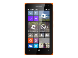Microsoft Lumia 435 Dual SIM - Téléphone intelligent Windows - double SIM - 3G - 8 Go + microSDXC fente - 4" - 800 x 480 pixels ( 233 ppi ) - 2 Mpix 0,3 Mpix caméra avant - Windows Phone 8 - orange A00023130