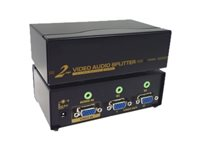 Neklan - Répartiteur vidéo/audio - 2 x VGA / audio - de bureau 9030612