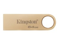 Kingston DataTraveler SE9 G3 - Clé USB - 64 Go - USB 3.2 Gen 1 - or DTSE9G3/64GB
