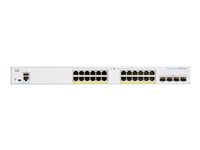 Cisco Business 250 Series CBS250-24T-4X - Commutateur - C3 - intelligent - 24 x 10/100/1000 + 4 x 10 Gigabit SFP+ - Montable sur rack CBS250-24T-4X-EU