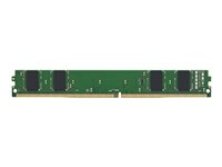 Kingston ValueRAM - DDR4 - module - 4 Go - DIMM 288 broches Profil très bas - 2666 MHz / PC4-21300 - CL19 - 1.2 V - mémoire sans tampon - non ECC KVR26N19S6L/4