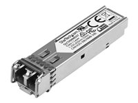StarTech.com Module de transceiver SFP 1000Base-SX à fibre optique Gigabit - Compatible Cisco GLC-SX-MMD - Multimode LC - 550 m - Module transmetteur SFP (mini-GBIC) (équivalent à : Cisco GLC-SX-MMD) - 1GbE - 1000Base-SX - LC multi-mode - jusqu'à 550 m - 850 nm GLCSXMMDST