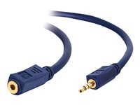C2G Velocity - Rallonge de câble audio - mini-phone stereo 3.5 mm mâle pour mini-phone stereo 3.5 mm femelle - 5 m - blindé 80287