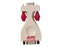 APC ProtectNet - Protection contre les surtensions - connecteurs de sortie : 1 - beige PS9-DTE
