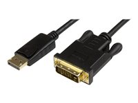StarTech.com Câble adaptateur DisplayPort vers DVI-D de 91 cm - Convertisseur DP vers DVI - M/M - 1920x1200 / 1080p - Noir - Câble d'écran - DisplayPort (M) pour DVI-D (M) - 91.4 cm - noir - pour P/N: DK30CH2DEP, DK30CH2DEPUE DP2DVI2MM3