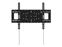 Vision VFM-W6X4 - Support - pour Écran LCD - acier laminé à froid - noir - Taille d'écran : 37"-75" - montable sur mur VFM-W6X4
