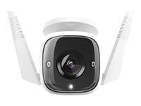 Tapo C310 - Caméra de surveillance réseau - extérieur - anti-poussière/résistant aux intempéries - couleur (Jour et nuit) - 3 MP - 2304 x 1296 - 2304p - Focale fixe - audio - sans fil - Wi-Fi - GbE - H.264 - CC 9 V TAPO C310