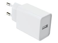 DLH DY-AU4740W - Adaptateur secteur - 12 Watt - 2.4 A (USB) - blanc DY-AU4740W