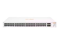 HPE Aruba Instant On 1830 48G 4SFP Switch - Commutateur - intelligent - 48 x 10/100/1000 + 4 x Gigabit SFP - de bureau, Montable sur rack JL814A#ABB
