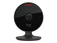 Logitech Circle View - Caméra de surveillance réseau - extérieur, intérieur - résistant aux intempéries - couleur (Jour et nuit) - 1920 x 1080 - 1080p - audio - sans fil - Wi-Fi 961-000490