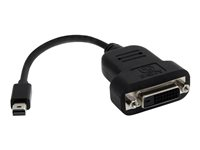 StarTech.com Adaptateur Vidéo Mini DisplayPort vers DVI Single Link - Convertisseur Mini DP vers DVI (MDP2DVIS) - Adaptateur DVI - liaison double - Mini DisplayPort (M) pour DVI-D (F) - 20 cm - noir MDP2DVIS