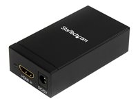 StarTech.com Adaptateur actif vidéo DVI ou HDMI® vers DisplayPort® - Convertisseur DP - M/F - 1900 x 1200 - Convertisseur vidéo - HDMI - DisplayPort - noir - pour P/N: SVA5M3NEUA HDMI2DP