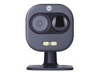 Yale Front Door - Light & Siren - Caméra de surveillance réseau - extérieur, intérieur - résistant aux intempéries - couleur (Jour et nuit) - 1080p - audio - sans fil - Wi-Fi - USB SV-DAFX-B_EU