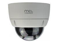 MCL - Caméra de surveillance réseau - dôme - extérieur, intérieur - couleur - 5 MP - 2592 x 1944 - motorisé - Ethernet 10Base-T/100Base-T - AVI, H.264, H.265, H.265+, H.264+ - CC 12 V / PoE SV2B99AIPPCAMD501