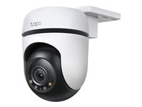 Tapo C510W V1 - Caméra de surveillance réseau - panoramique / inclinaison - extérieur - anti-poussière/résistant aux intempéries - couleur (Jour et nuit) - 3 MP - 2304 x 1296 - 2K - Focale fixe - audio - sans fil - Wi-Fi - 2.4GHz radio - H.264 TAPO C510W
