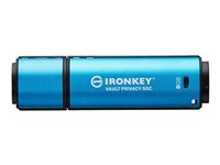 Kingston IronKey Vault Privacy 50C - Clé USB - chiffré - 8 Go - USB-C 3.2 Gen 1 IKVP50C/8GB