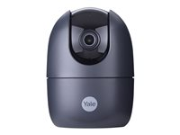 Yale - Caméra de surveillance réseau - panoramique / inclinaison - intérieur - couleur (Jour et nuit) - 1080p - audio - sans fil - Wi-Fi SV-DPFX-B_EU