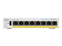 Cisco Business 250 Series CBS250-8PP-D - Commutateur - C3 - intelligent - 8 x 10/100/1000 (PoE+) - de bureau - PoE+ (45 W) CBS250-8PP-D-EU