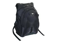 Targus 15.4 - 16 inch / 39.1 - 40.6cm Campus Laptop Backpack - Sac à dos pour ordinateur portable - 16" - noir TEB01