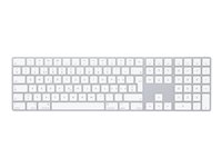 Apple Magic Keyboard with Numeric Keypad - Clavier - Bluetooth - QWERTZ - Suisse - argent MQ052SM/A