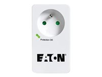 Eaton Protection Box - Protection contre les surtensions - CA 220-250 V - 4000 Watt - connecteurs de sortie : 1 - blanc PB1TF